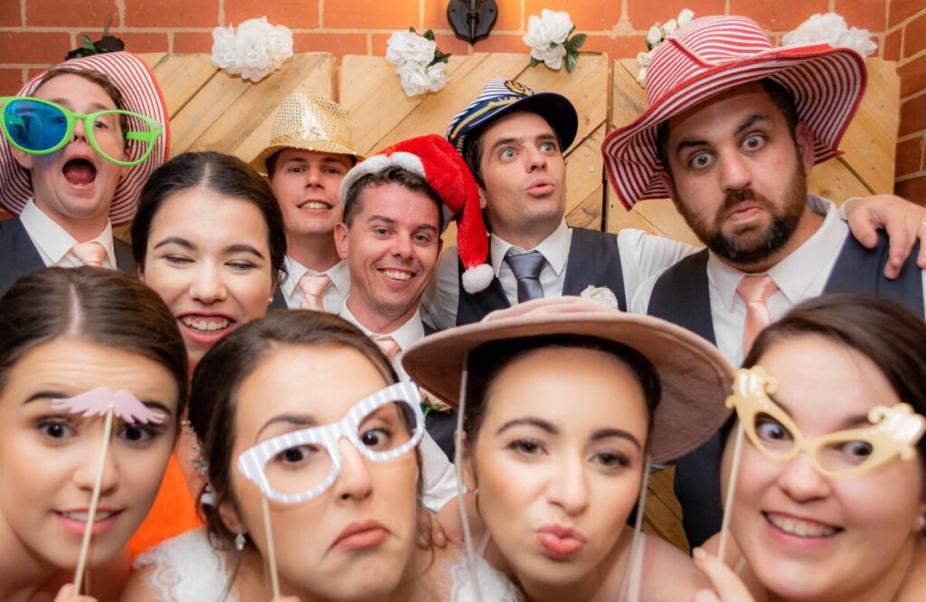 photos booths for wedding ceremony in shepparton